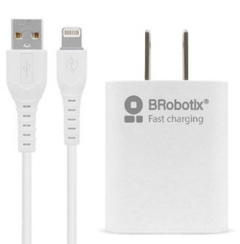 Cargador rápido compatible Iphone + Cable Brobotix - comprar en línea