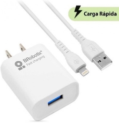 Cargador rápido compatible Iphone + Cable Brobotix