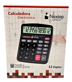 Calculadora de Escritorio de 12 Dígitos NE-183 Nextep - comprar en línea