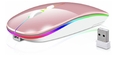 Mouse / Ratón Inalámbrico Bluetooth Recargable Varios Colores