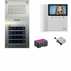 Portero Electrico Visor Commax 16 Departamentos Modum Video