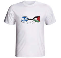 Camiseta Peace Israel Palestina Paz Oriente Médio