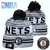 Gorro Brooklyn Nets Cinza