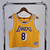 Cropped Mitchell & Ness Los Angeles Lakers Home
