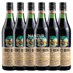 FERNET BRANCA 1 LT X 6