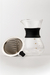 Passador de Café Vidro Borossilicato + Coador Inox - Coffee Us