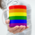 Arco-íris - Caneca Branca com alça e interior coloridos - comprar online