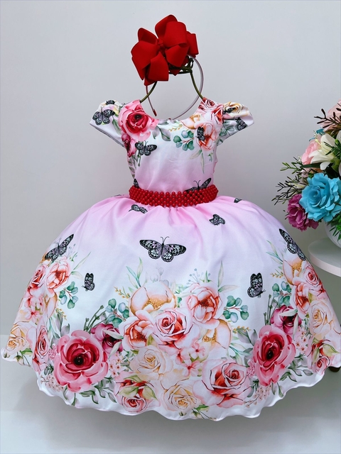 Vestido Rosa Bolofofos Infantil - Lojinha da Vivi - Roupas, Calçados e  Acessórios Infantil