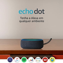 Smart Speaker Echo Dot 3º Geração - Amazon Alexa - comprar online