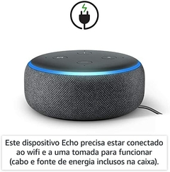 Smart Speaker Echo Dot 3º Geração - Amazon Alexa - loja online