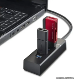 HUB USB 3.0 com 4 portas - Smartechome | Casa Inteligente ,Automação Residencial, Eletrônicos
