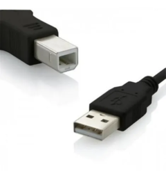 Cabo USB A para USB B 2.0 1,8 metros (impressora) - comprar online