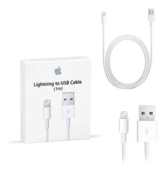 Cabo de Dados Carregamento Lightning - USB A - 1 Metro