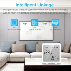 Sensor SMART Umidade e Temperatura WI-FI Tuya - comprar online