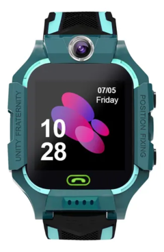 Smartwatch Q19 Infantil - GPRS, Câmera, Localizador, Ligação de Voz, Chat