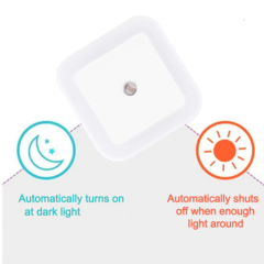 Lâmpada LED de Tomada 0,5Watts com sensor de Luminosidade - comprar online