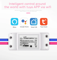 Interruptor Smart Wi-fi - Compatível com Tuya, Alexa, Google Home, controle de Voz