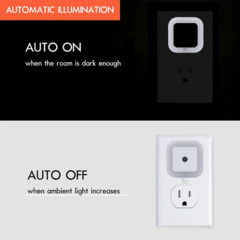 Lâmpada LED de Tomada 0,5Watts com sensor de Luminosidade - Smartechome | Casa Inteligente ,Automação Residencial, Eletrônicos