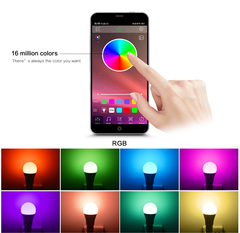 Lâmpada LED Bluetooth RGB+WW E27 15W na internet