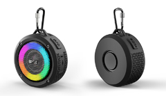 Caixa de Som Bluetooth Bike Speaker IPX7 LED RGB - 5 Watts