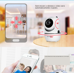 Câmera de Segurança Inteligente IA INQMEGA HD 720p Wi-Fi Visão Noturna - Smartechome | Casa Inteligente ,Automação Residencial, Eletrônicos