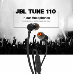 Fone de Ouvido JBL TUNE 110 - comprar online