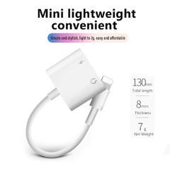 Adaptador Acezz 2 em 1 Lightning (IOS/Iphone) / Áudio P2(3,5mm) + Carregador - Smartechome | Casa Inteligente ,Automação Residencial, Eletrônicos