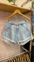 Imagem do Shorts Jeans Bolso de Crochê Coração 2289000