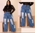 Calça Jeans Wide Leg Lisianne 1038 132