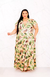 Vestido Longo Plus Size Malha Fria Lisandra