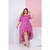 Imagem do Vestido Mullet Plus Size Pink Poa