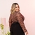 Blusa Plus Size 46 ao 58 de Tule Estampado Animal Print Oncinha Paula Fernandes - Bruh Plus Size - Loja Online de Roupas em Tamanhos Especiais