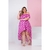 Vestido Mullet Plus Size Pink Poa