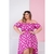 Vestido Mullet Plus Size Pink Poa - Bruh Plus Size - Loja Online de Roupas em Tamanhos Especiais