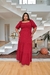 Vestido Longo Plus Size Manga Princesa Faby - comprar online