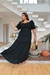 Imagem do Vestido Longo Plus Size Manga Princesa Faby