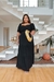 Vestido Longo Plus Size Manga Princesa Faby - loja online