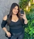 Body Plus Size Modelador Com Bojo e Ziper no Decote Laine na internet