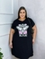 Vestido Camisetão com Bolso de Malha - Bruh Plus Size - Loja Online de Roupas em Tamanhos Especiais