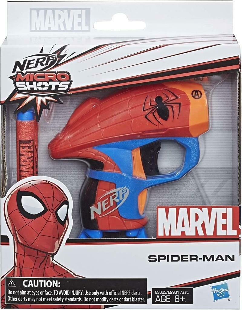 Nerf Spider-Man: Across The Spider-Verse, Spider-Man 2099 Dart Blaster, 2  Nerf Elite Darts