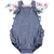 Conjunto Carter's Romper borboleta 2 peças