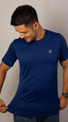 Camiseta FIt Men - Azul Marinho