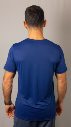 Camiseta FIt Men - Azul Marinho na internet