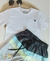 Conjunto de Camiseta Branca e Bermuda em Nylon Luc.Boo - comprar online