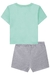 Conjunto Infantil Kukie Verão Girl Best Day com Shorts Saia