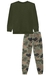 Conjunto Moletom Infantil Camuflado Luc.boo na internet