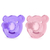 Chupeta Philips Avent Ursinho 3m+ Rosa/Lilas - comprar online