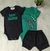 Conjunto Bebê 3 Peças Suedine Baby Saurus Orango Kids - comprar online