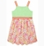 Vestido Infantil Floral Neon Canelado Strass Tela Forrado na internet