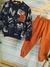 Conjunto Infantil Menino Inverno Casaco e Calça Moletom Pelúciado - comprar online